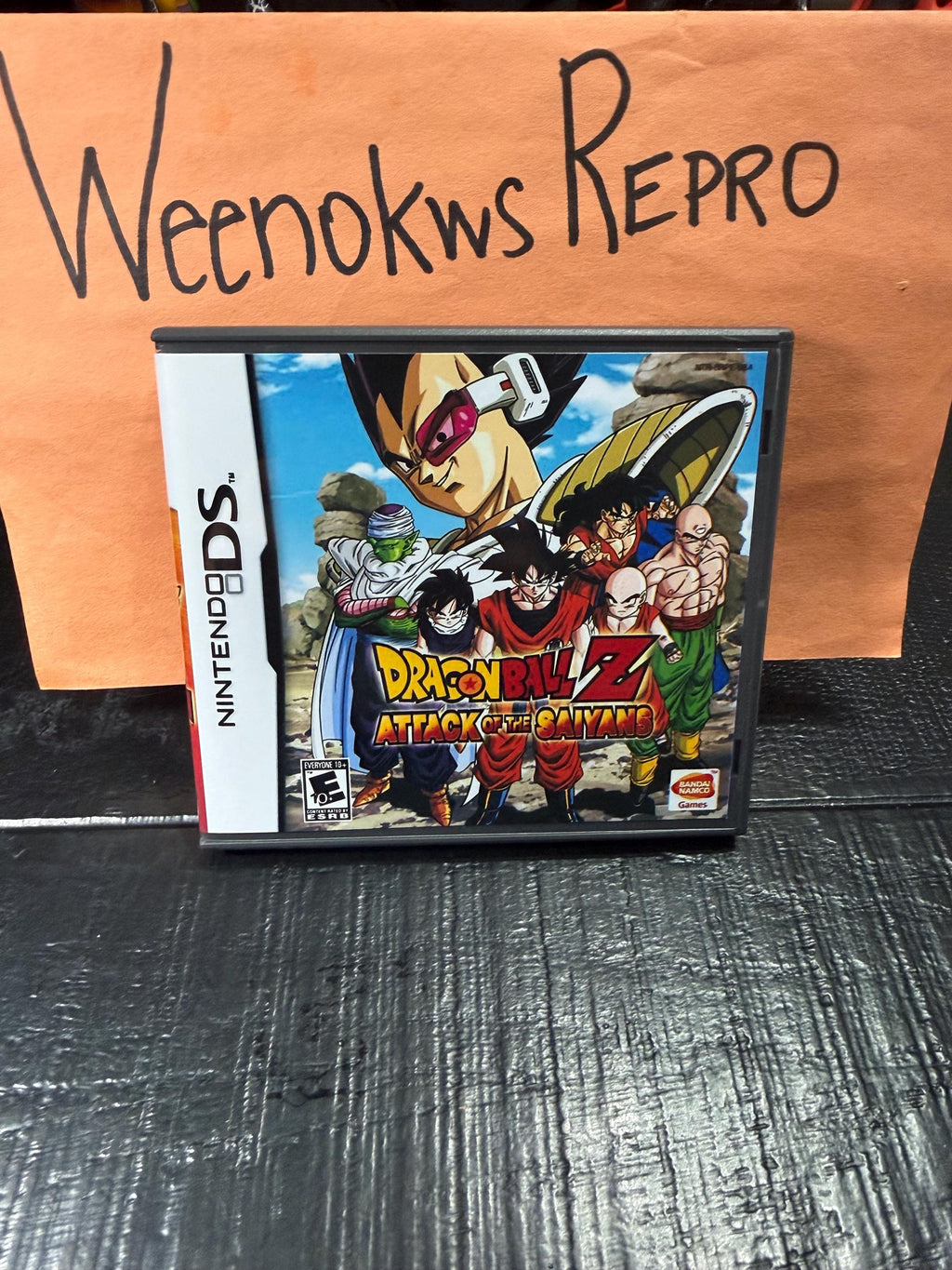 Dragon Ball Z Attack of the Sayans REPLACEMENT CASE No Game! Nintendo DS