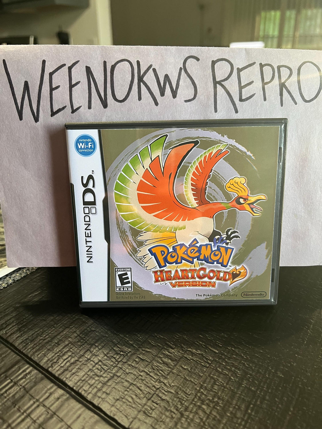 Pokémon Pokemon HeartGold Version REPLACEMENT CASE No Game! Nintendo DS