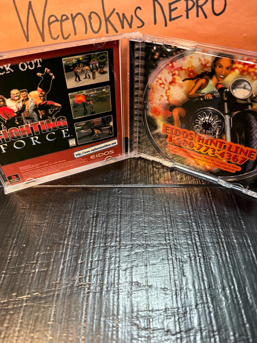 Tomb Raider II 2 REPLACMENT CASE No Disc ps1
