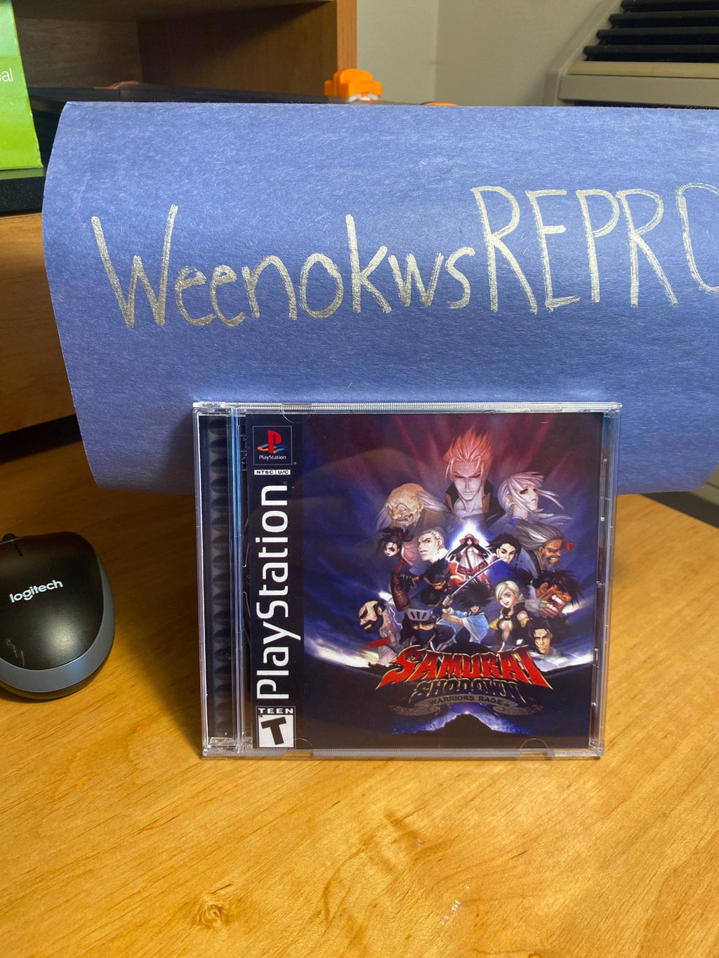 Samurai Showdown REPLACEMENT CASE No Disc ps1