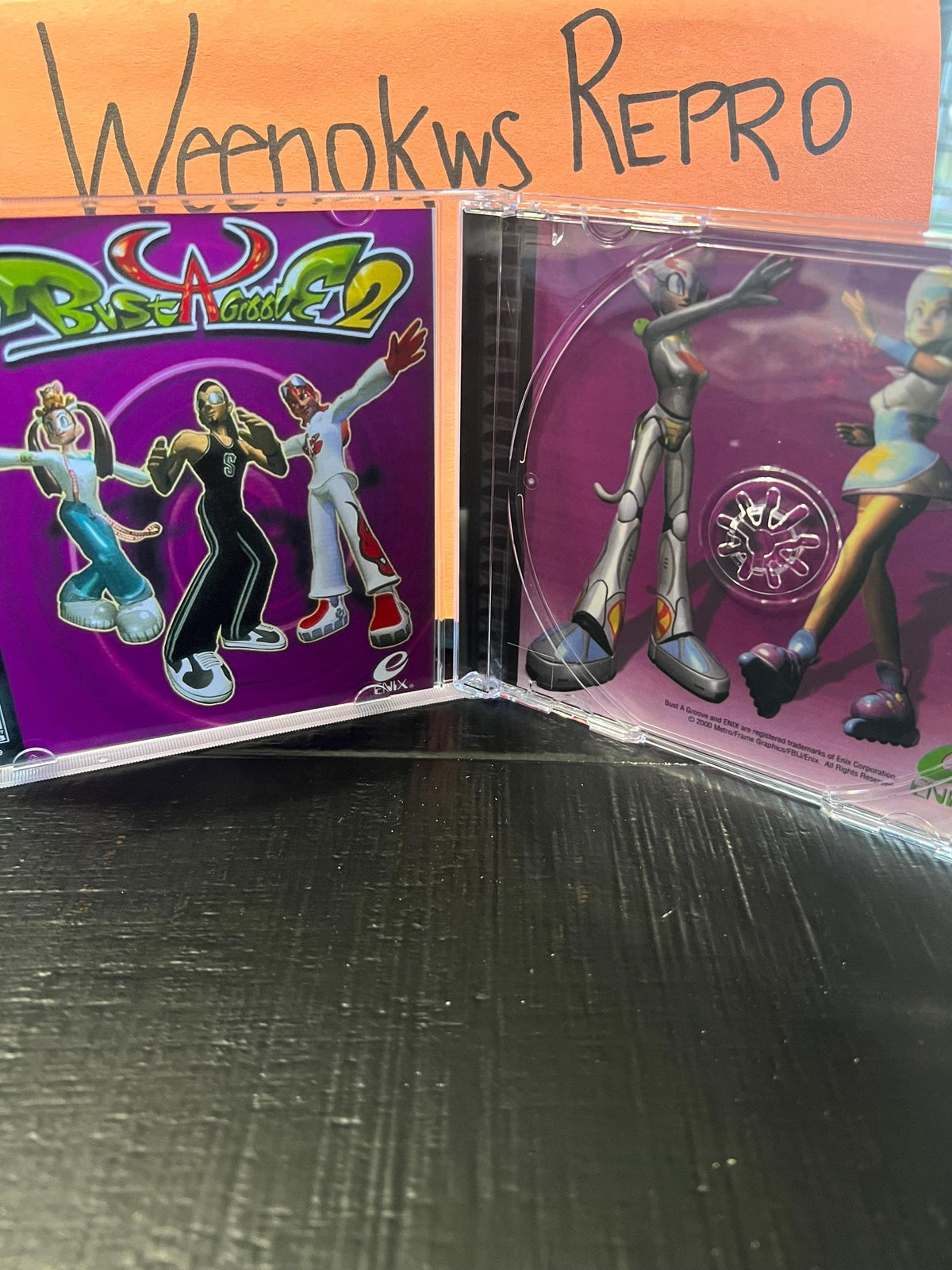 Bust a Groove 2 REPLACMENT CASE No Disc! Ps1