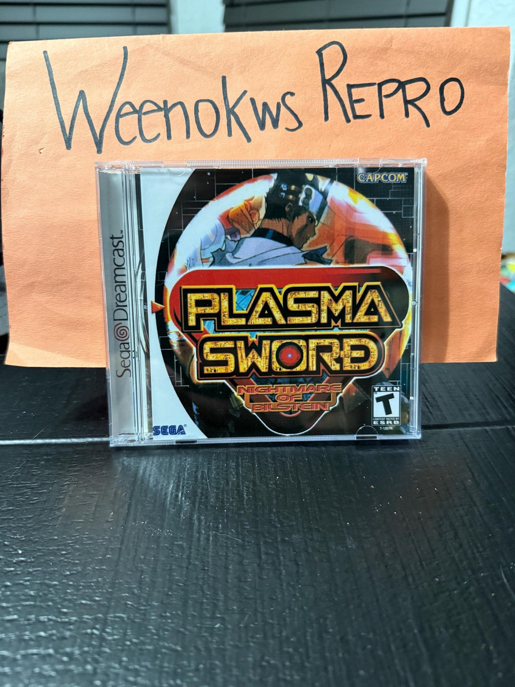 Plasma Sword Dreamcast REPRODUCTION Case No Game