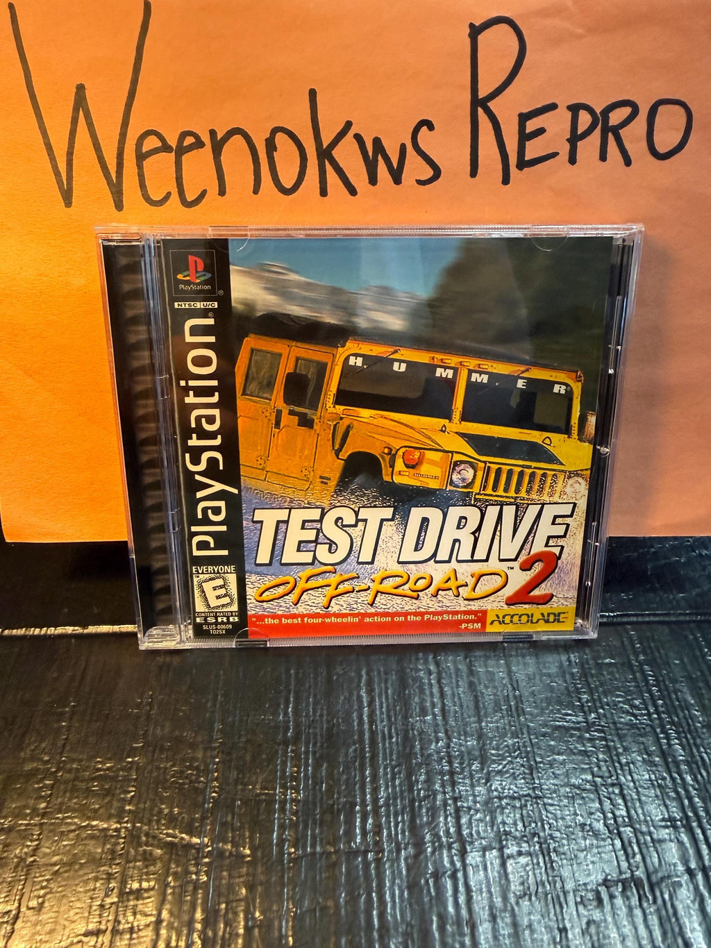 Test Drive Off-Road 2 REPLACEMENT CASE No Disc! Ps1