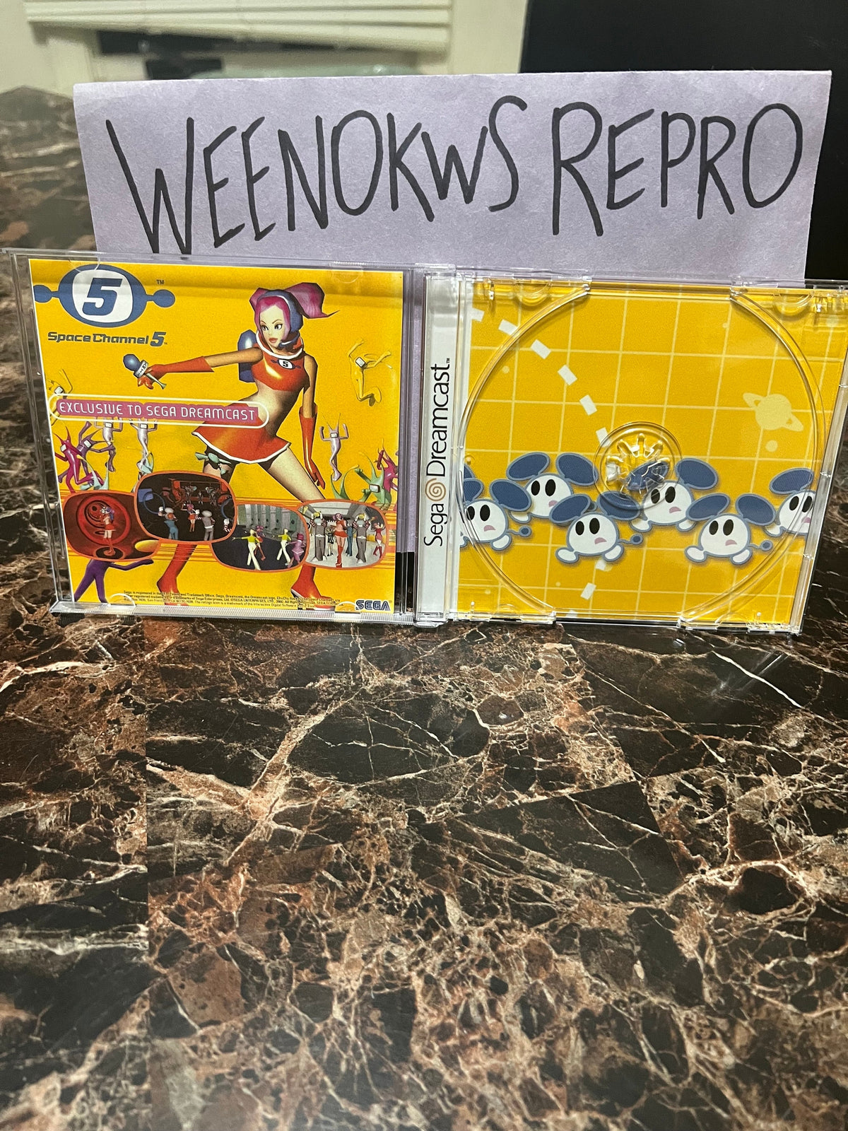 ChuChu Rocket! REPRODUCTION CASE No Game! Dreamcast