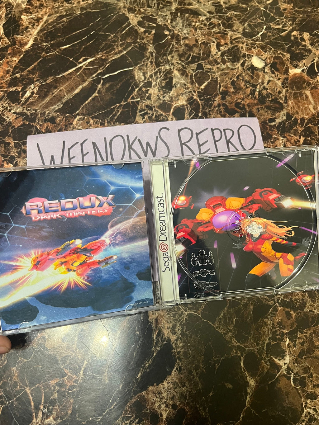 ReDux Dreamcast REPRODUCTION CASE Only No Disc