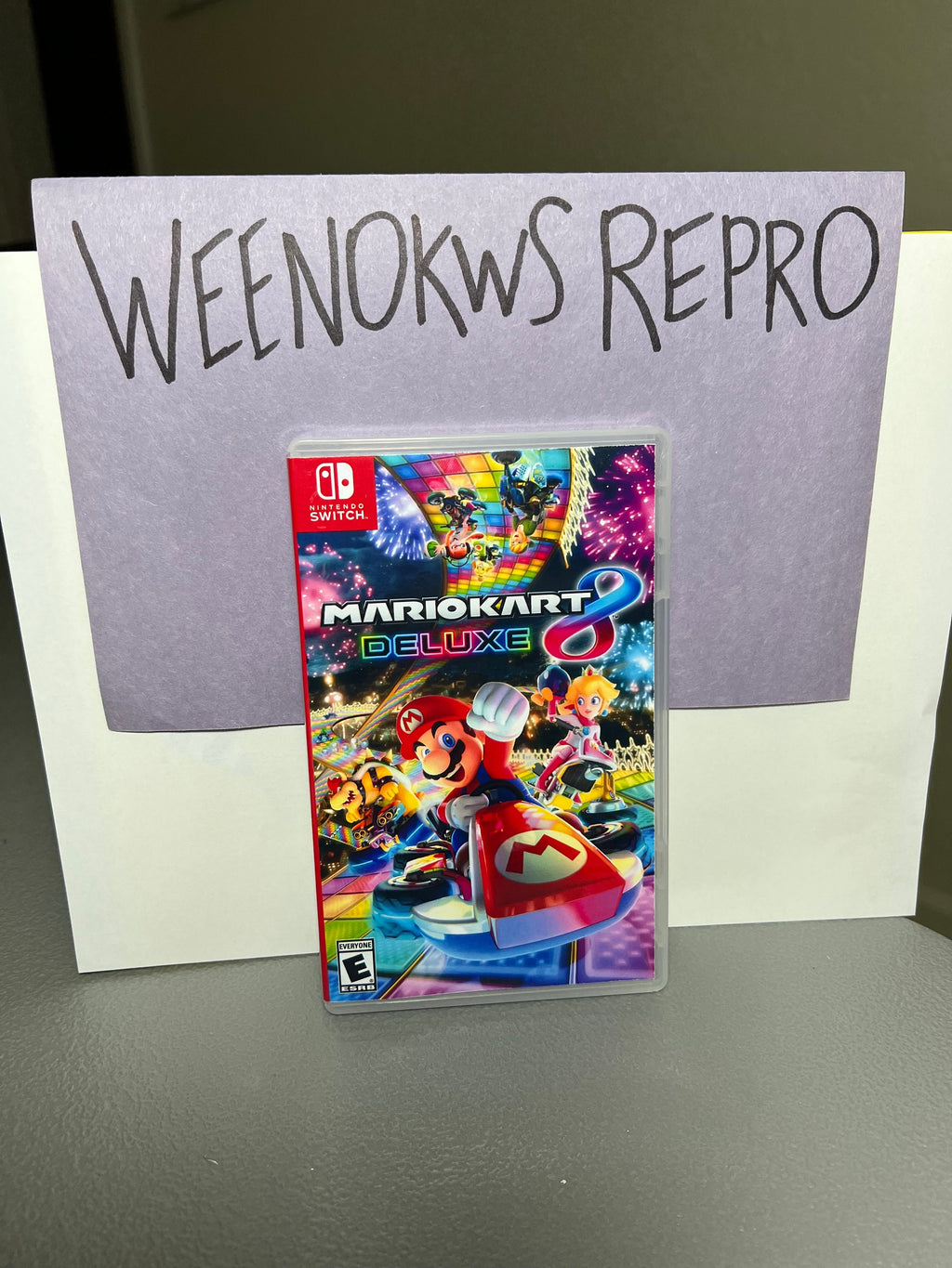 Mario Kart 8 Deluxe REPLACEMENT CASE No Game! Nintendo Switch
