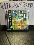 Breath of Fire IV REPLACMENT CASE No Disc ps1