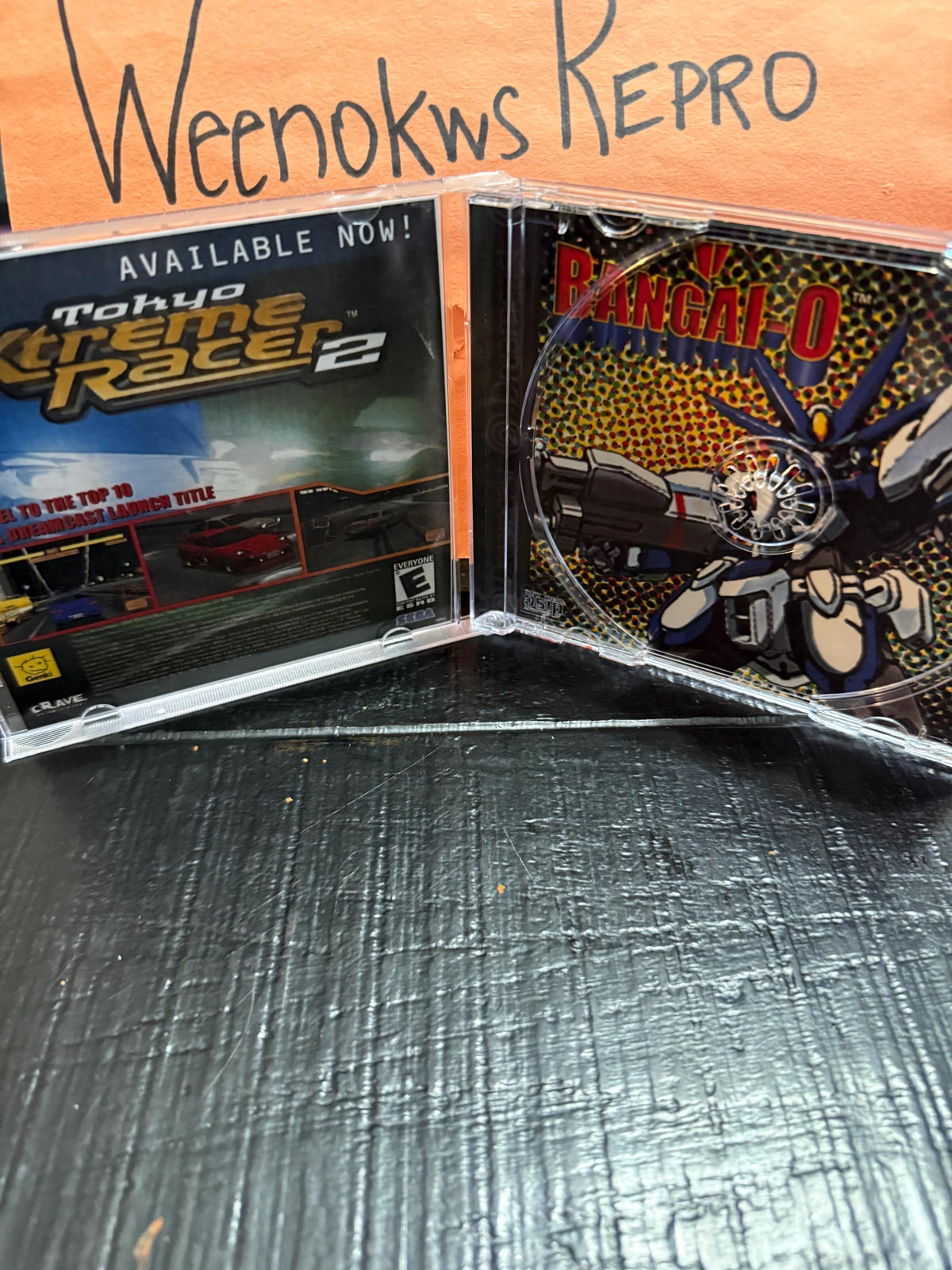 Bangai-O REPRODUCTION Case No Game Dreamcast