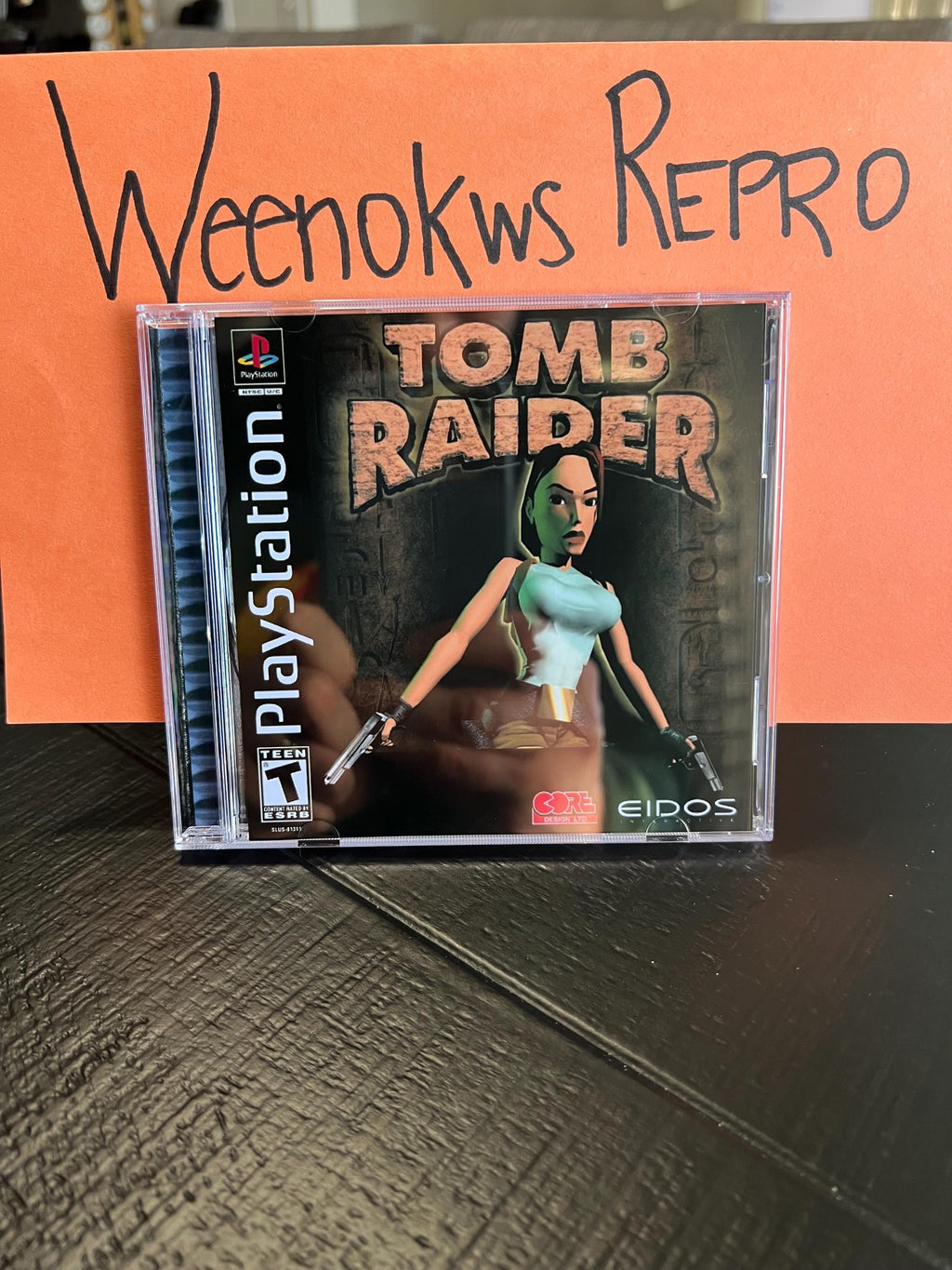 Tomb Raider 1 REPLACMENT CASE No Disc ps1