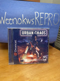 Urban Chaos REPRODUCTION CASE No Disc Dreamcast