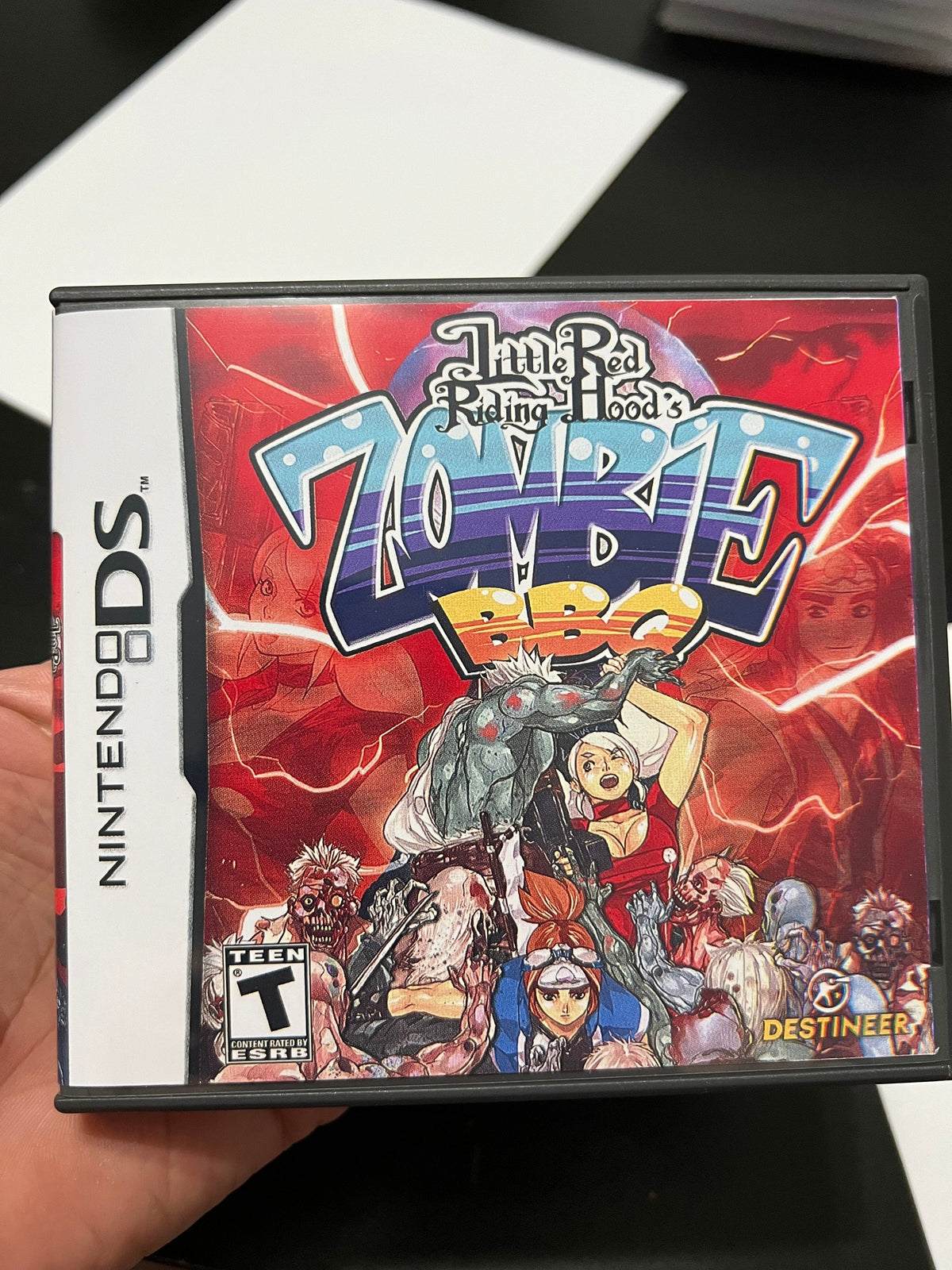 Little Red Riding Hoods Zombie BBQ REPLACEMENT CASE No Game! Nintendo Ds