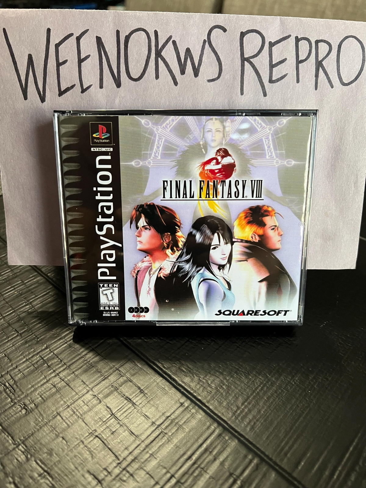 Final Fantasy VIII 8 REPLACMENT CASE No Game!! Ps1