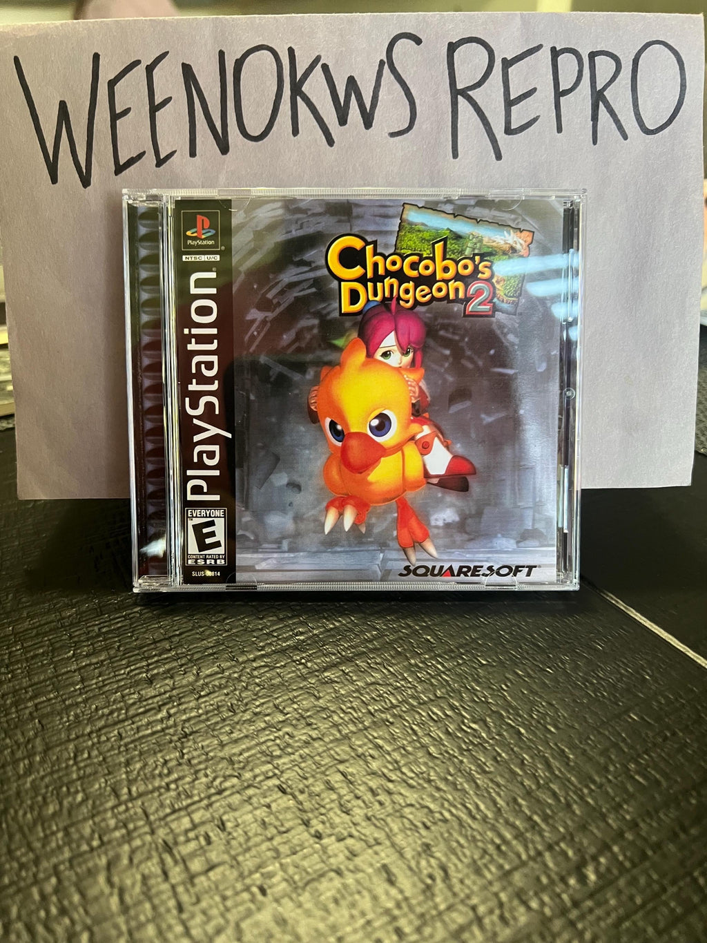 Chocobos Dungeon 2 REPLACEMENT CASE No Game! Ps1