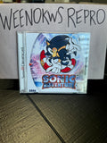 Sonic Adventure 1 Sega Dreamcast Reproduction Case and Artwork Only