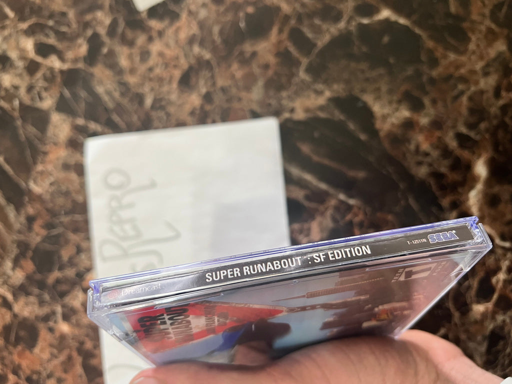 Super Runabout San Francisco Edition REPLACEMENT CASE No Disc! Dreamcast