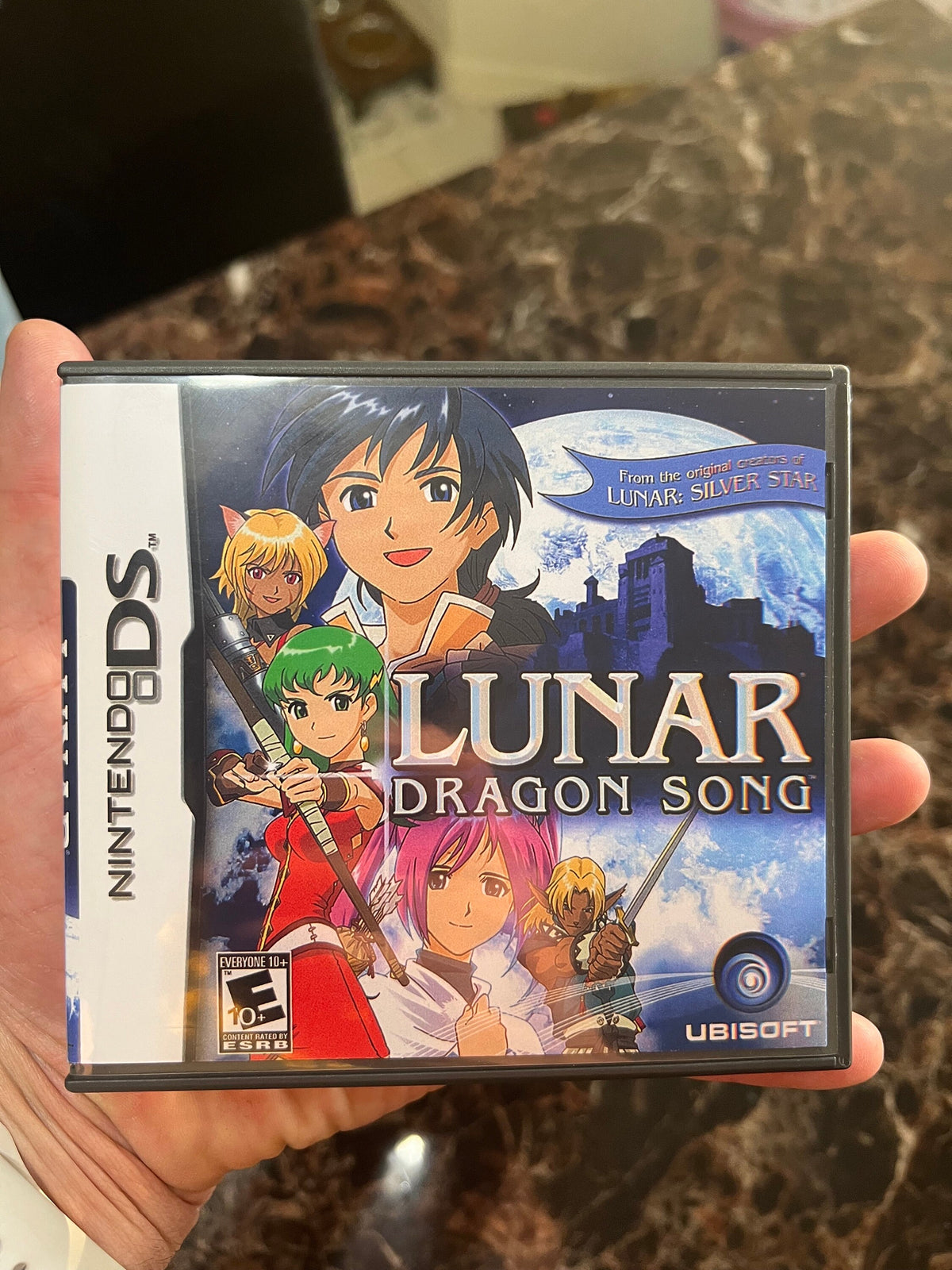 Lunar Dragon Song REPLACEMENT CASE No Game! Nintendo Ds