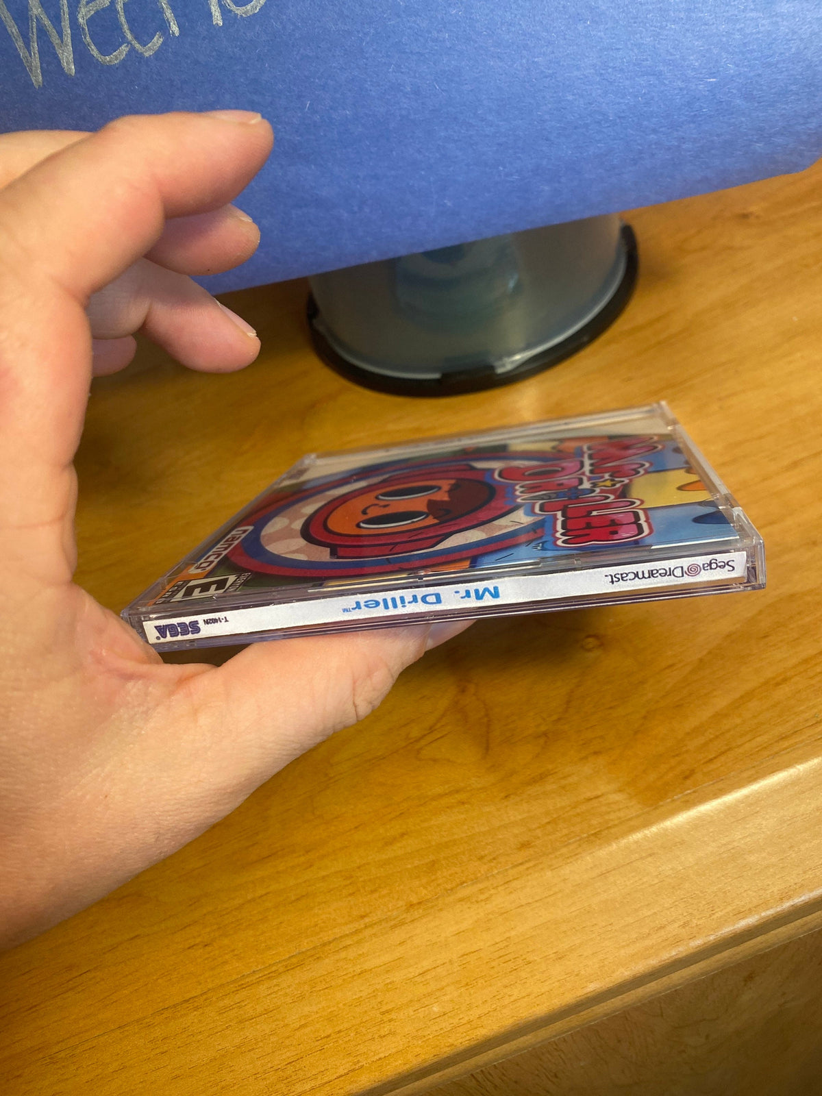 Mr Driller REPRODUCTION CASE No Disc Dreamcast