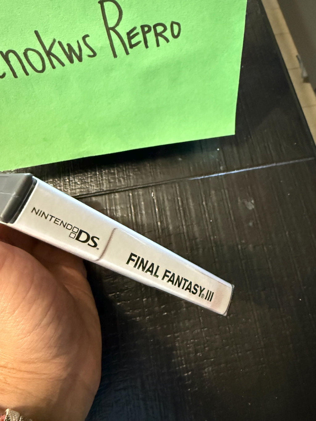 Final Fantasy III 3 FF3 REPLACEMENT CASE No Game! Nintendo Ds
