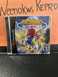 Sonic shuffle Reproduction Case No game Dreamcast