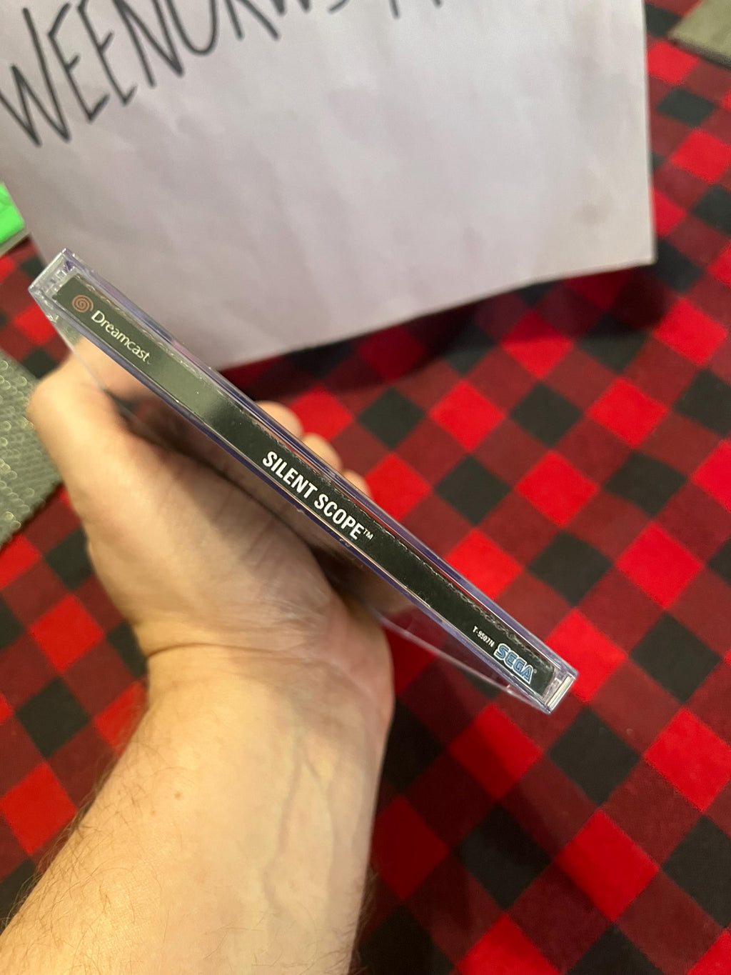 Silent Scope REPRODUCTION CASE No Disc! Dreamcast