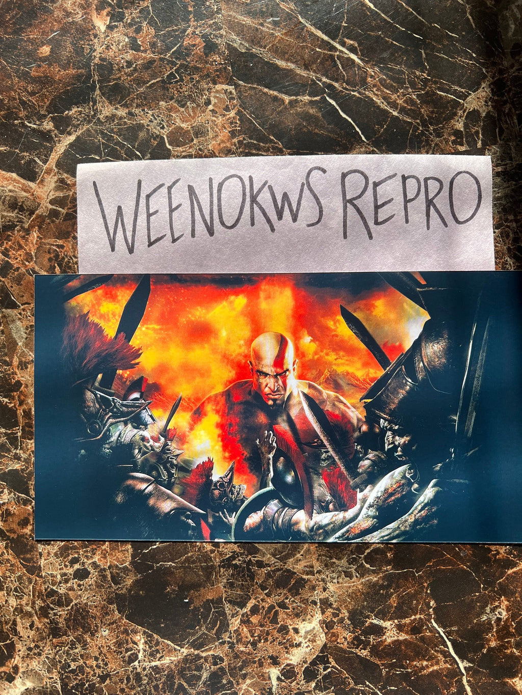 God of War Collection Volume 2 HD REPLACEMENT Artwork Only No Case! Ps3