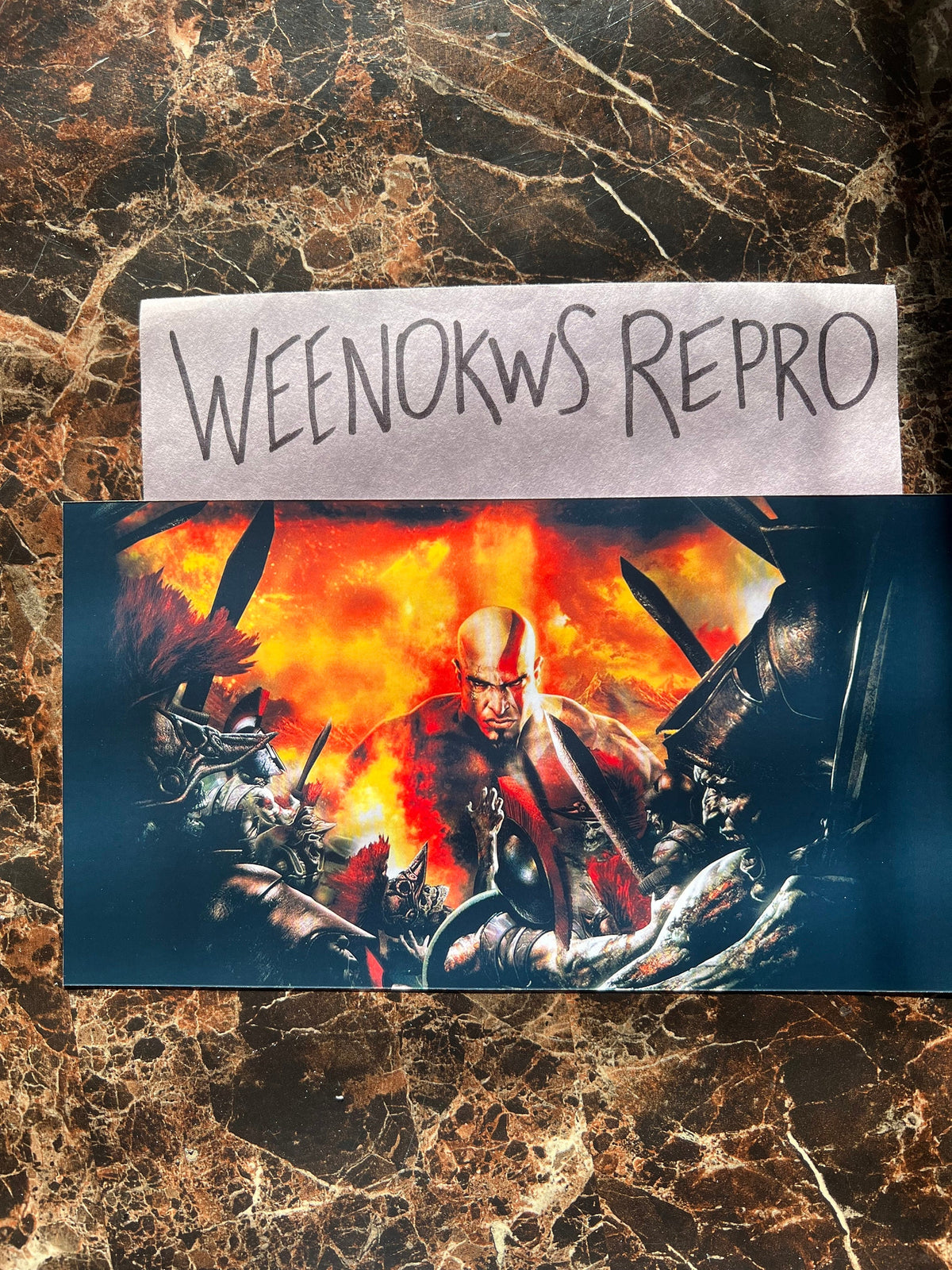 God of War Collection Volume 2 HD REPLACEMENT Artwork Only No Case! Ps3