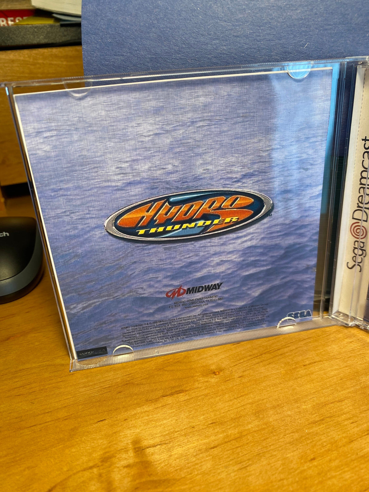 Hydro Thunder REPRODUCTION Case NO DISC Dreamcast