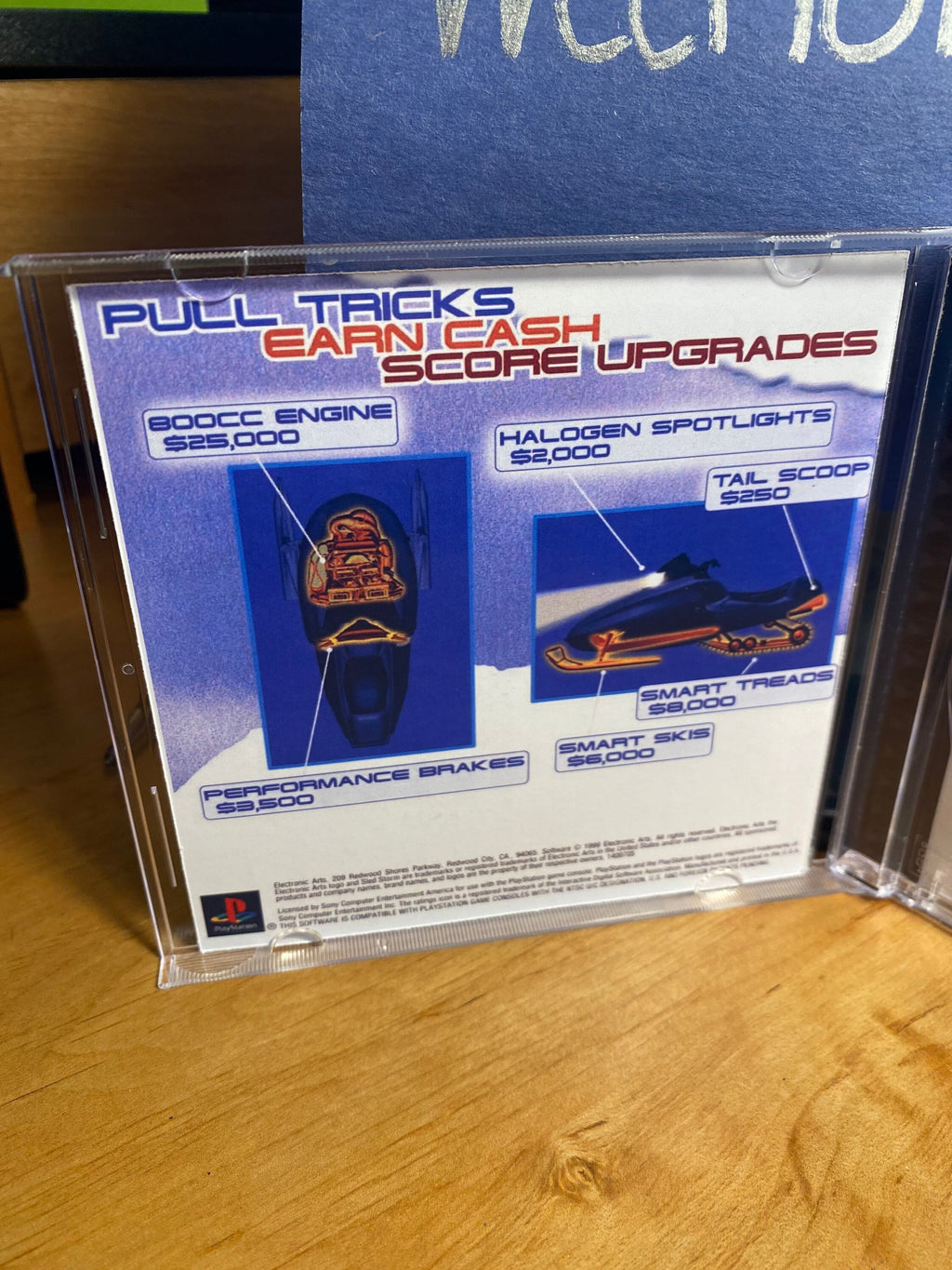 Sled Storm REPLACEMENT CASE No Disc ps1