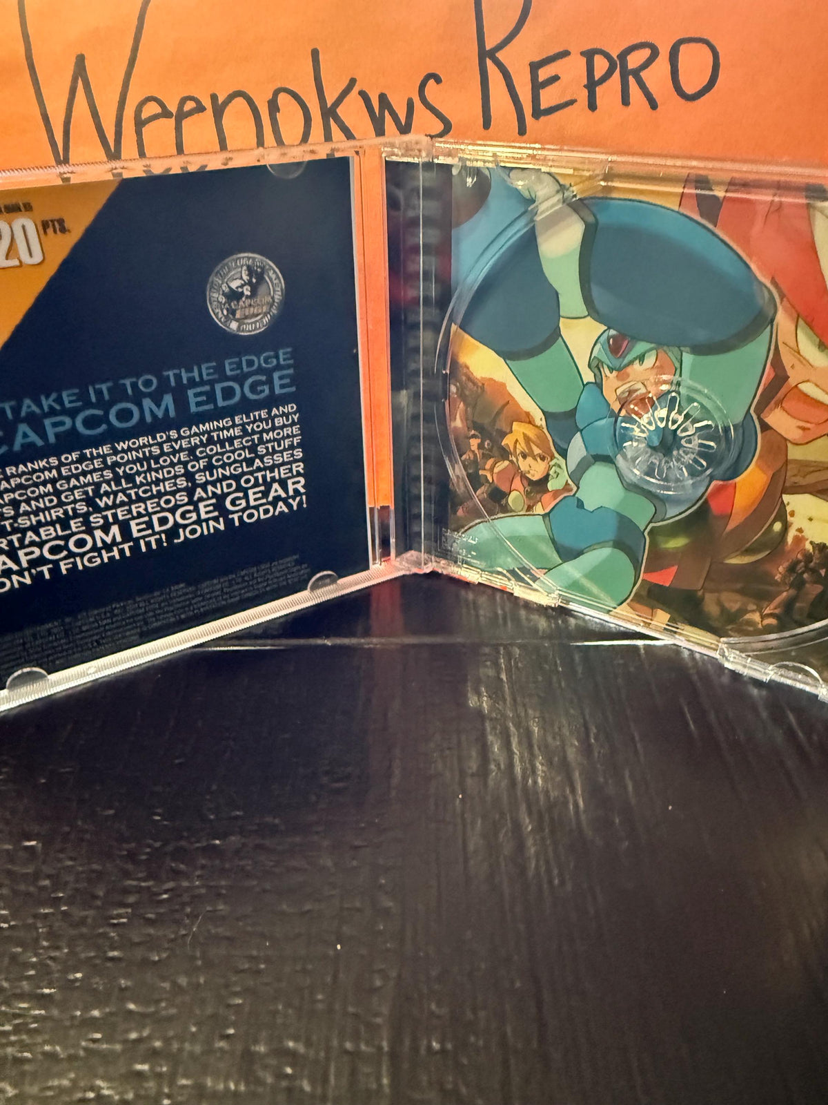 MegaMan X5 REPLACMENT CASE No Disc Ps1