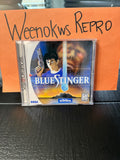 Blue Stinger REPRODUCTION CASE No Game!! Dreamcast