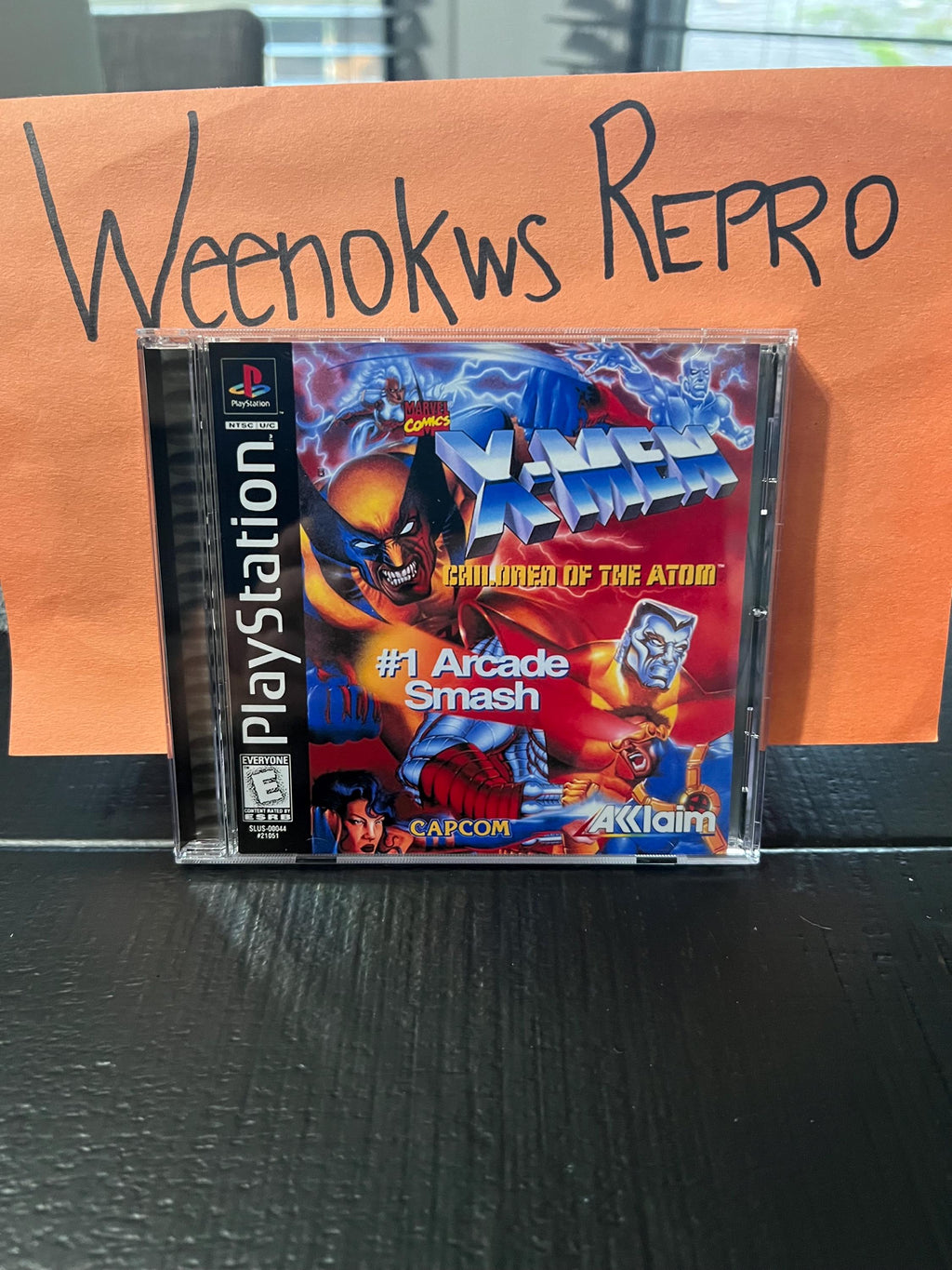 X-men Children of the Atom REPLACEMENT CASE No Disc ps1