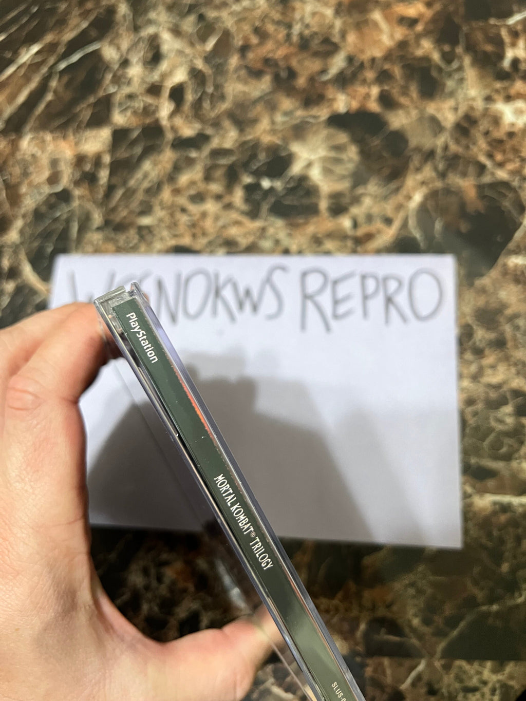 Mortal Kombat Trilogy REPLACMENT CASE No Disc Ps1