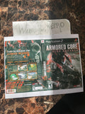 Armored Core Nine Breaker REPLACEMENT ART No Case No Game Ps2