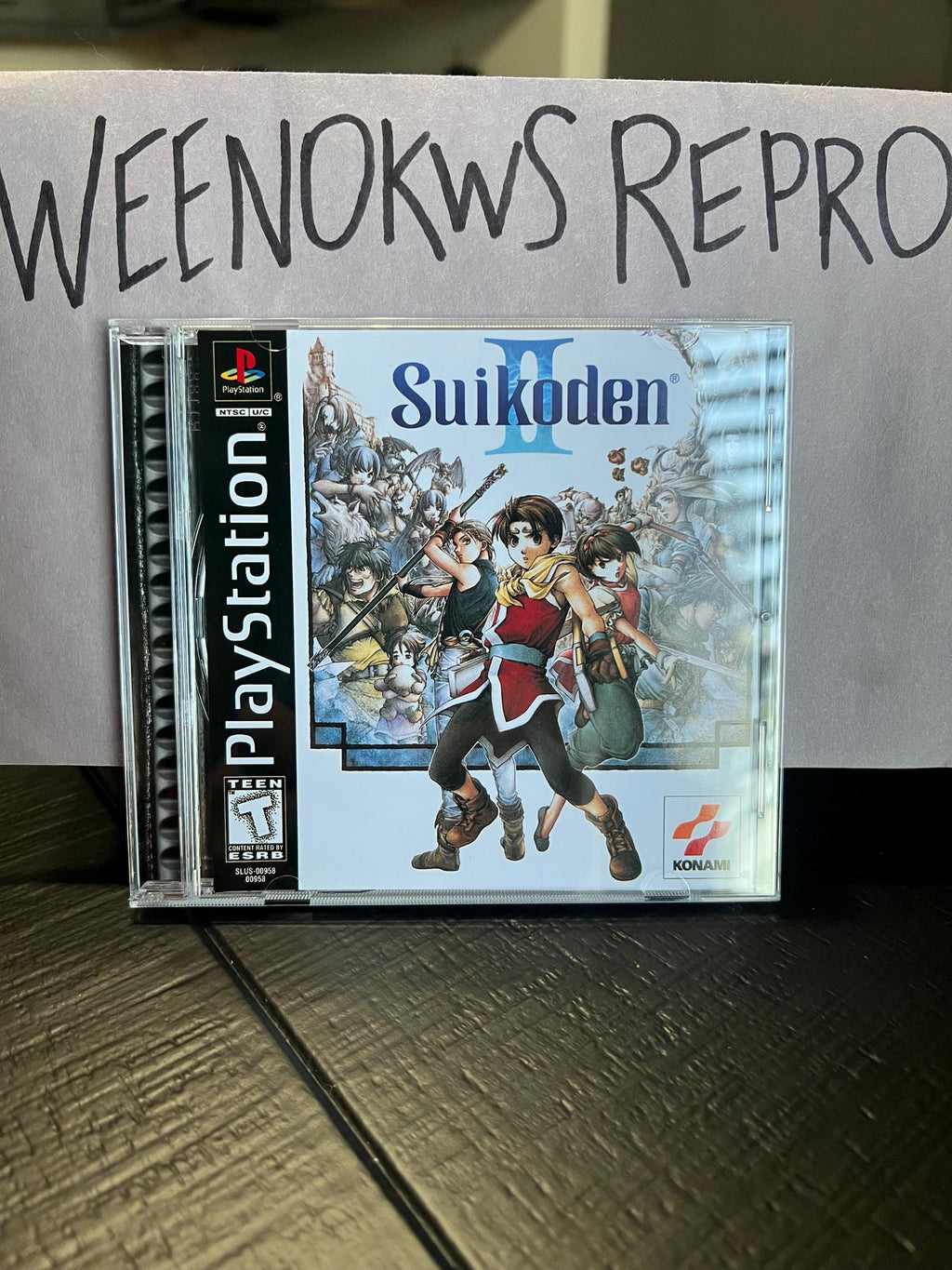 Suikoden 2 II REPLACMENT CASE No Disc ps1