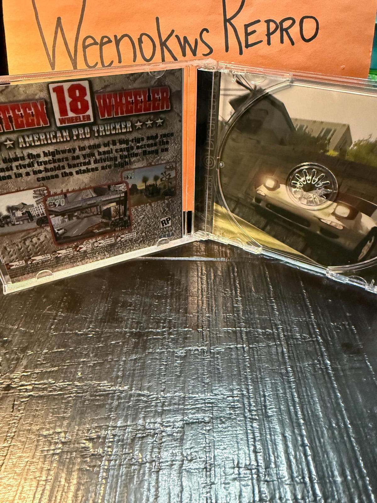 MSR Metropolis Street Racer REPRODUCTION CASE No Disc! Dreamcast