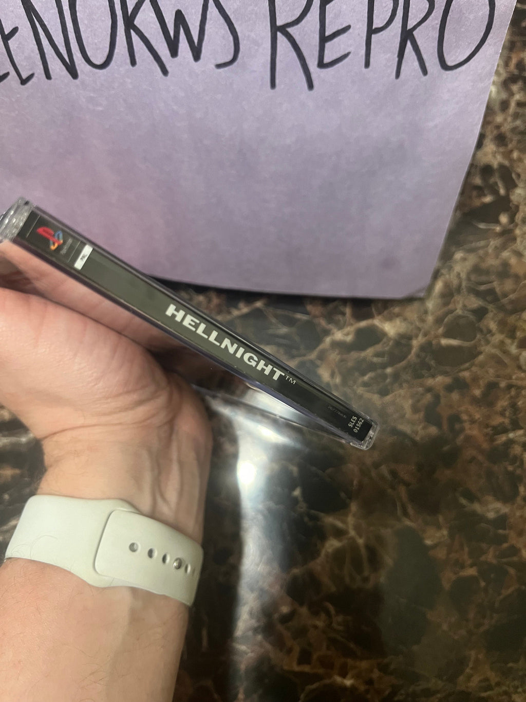 Hellnight REPLACMENT CASE No Disc! PAL Ps1