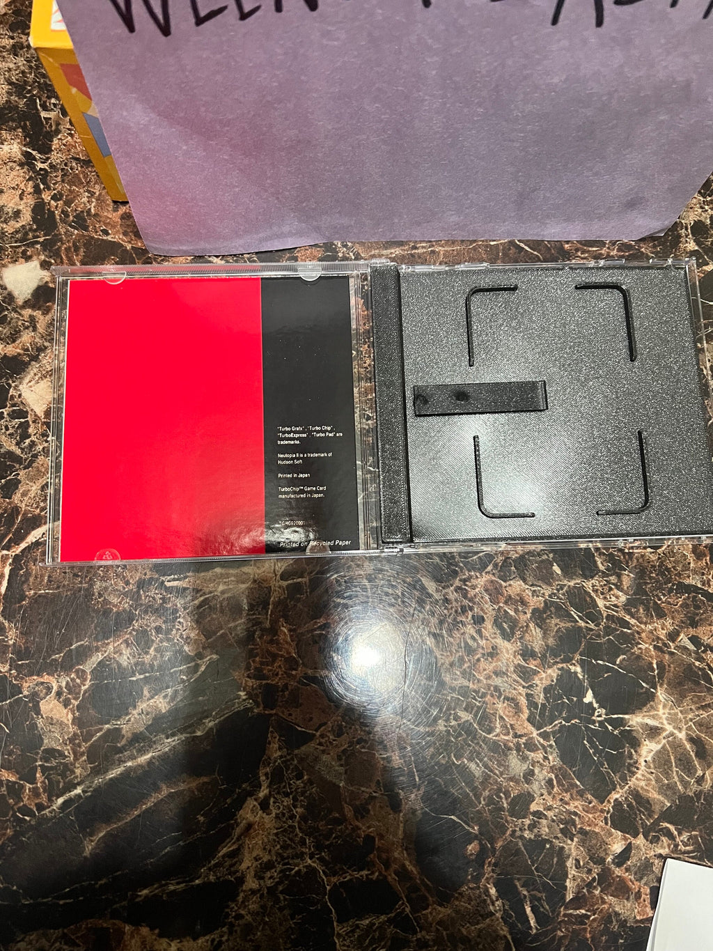 Neutopia II 2 REPRODUCTION Case No Game 3D Printed Turbo Grafx