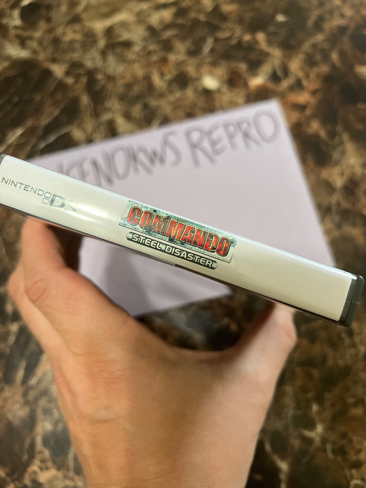 Commando Steel Disaster REPLACEMENT CASE No Game! Nintendo Ds