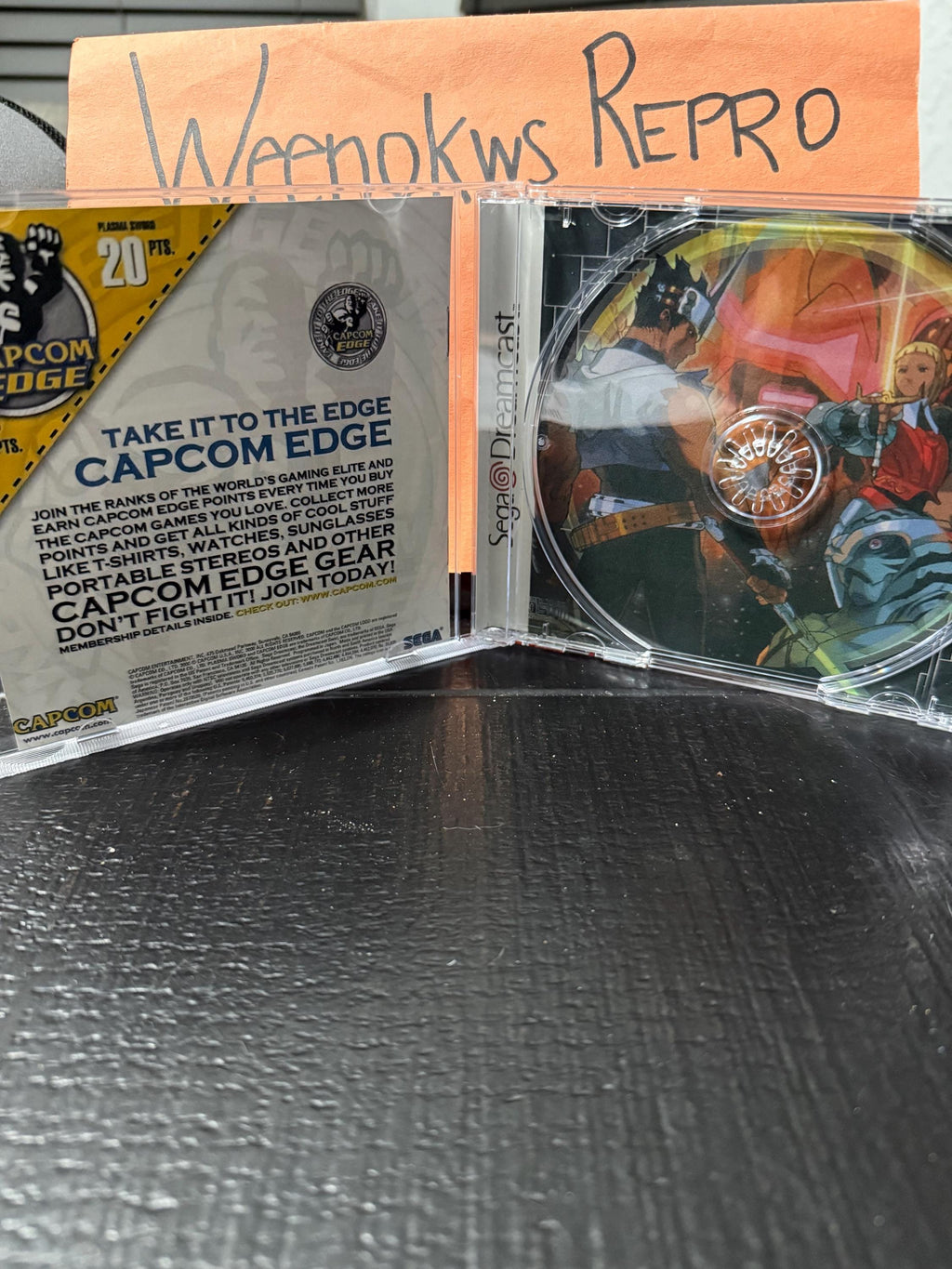 Plasma Sword Dreamcast REPRODUCTION Case No Game