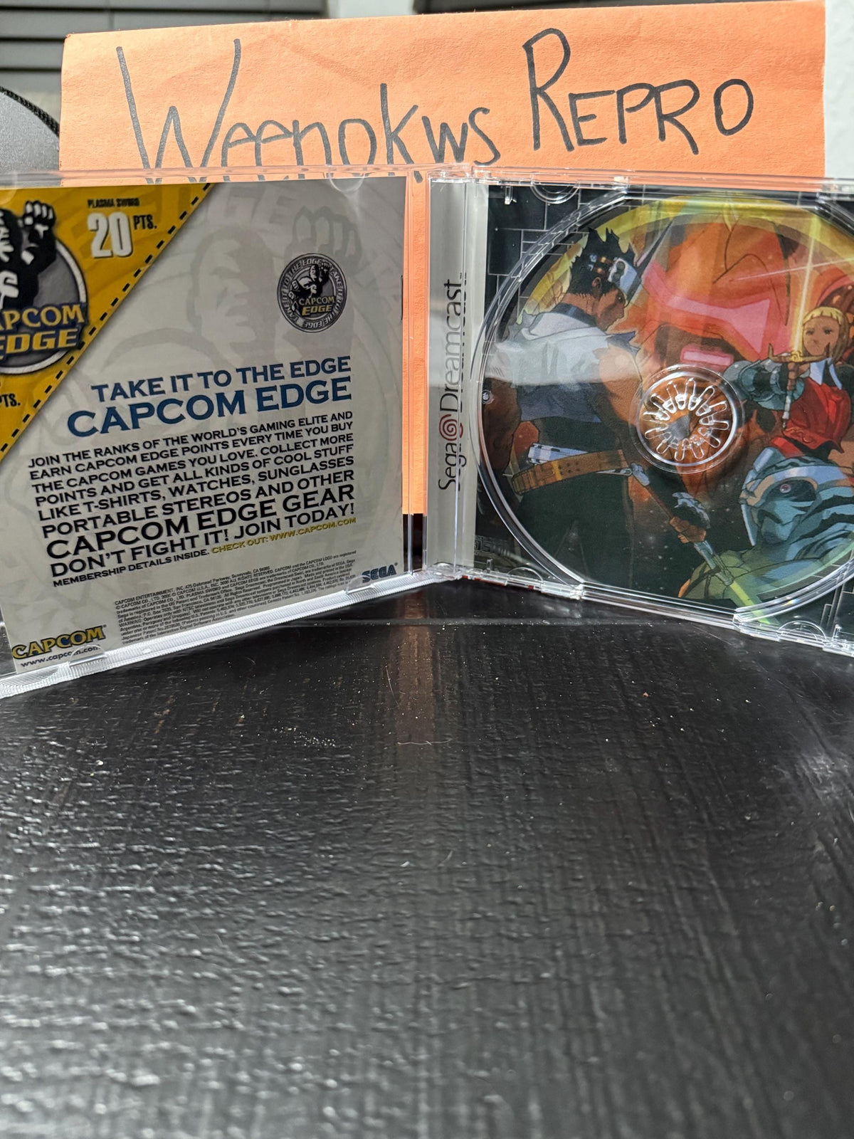 Plasma Sword Dreamcast REPRODUCTION Case No Game