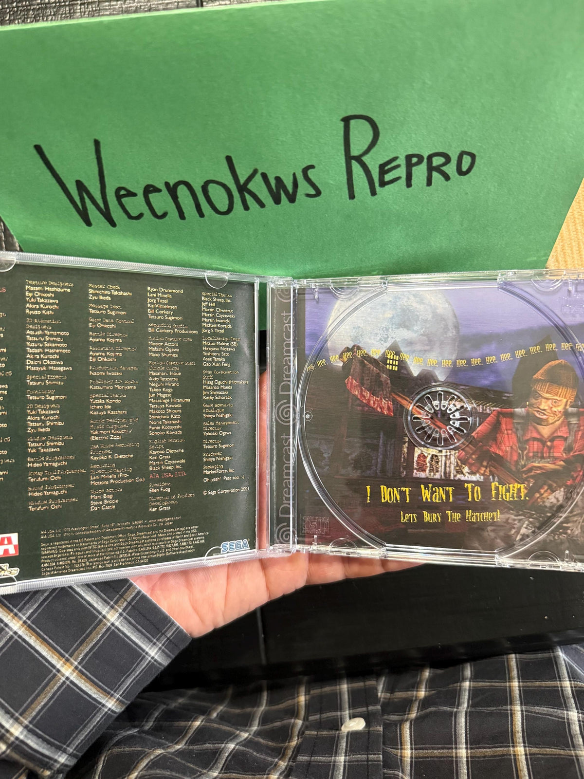 Illbleed REPRODUCTION CASE No Disc Dreamcast