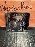 Blade REPLACMENT CASE No Disc ps1