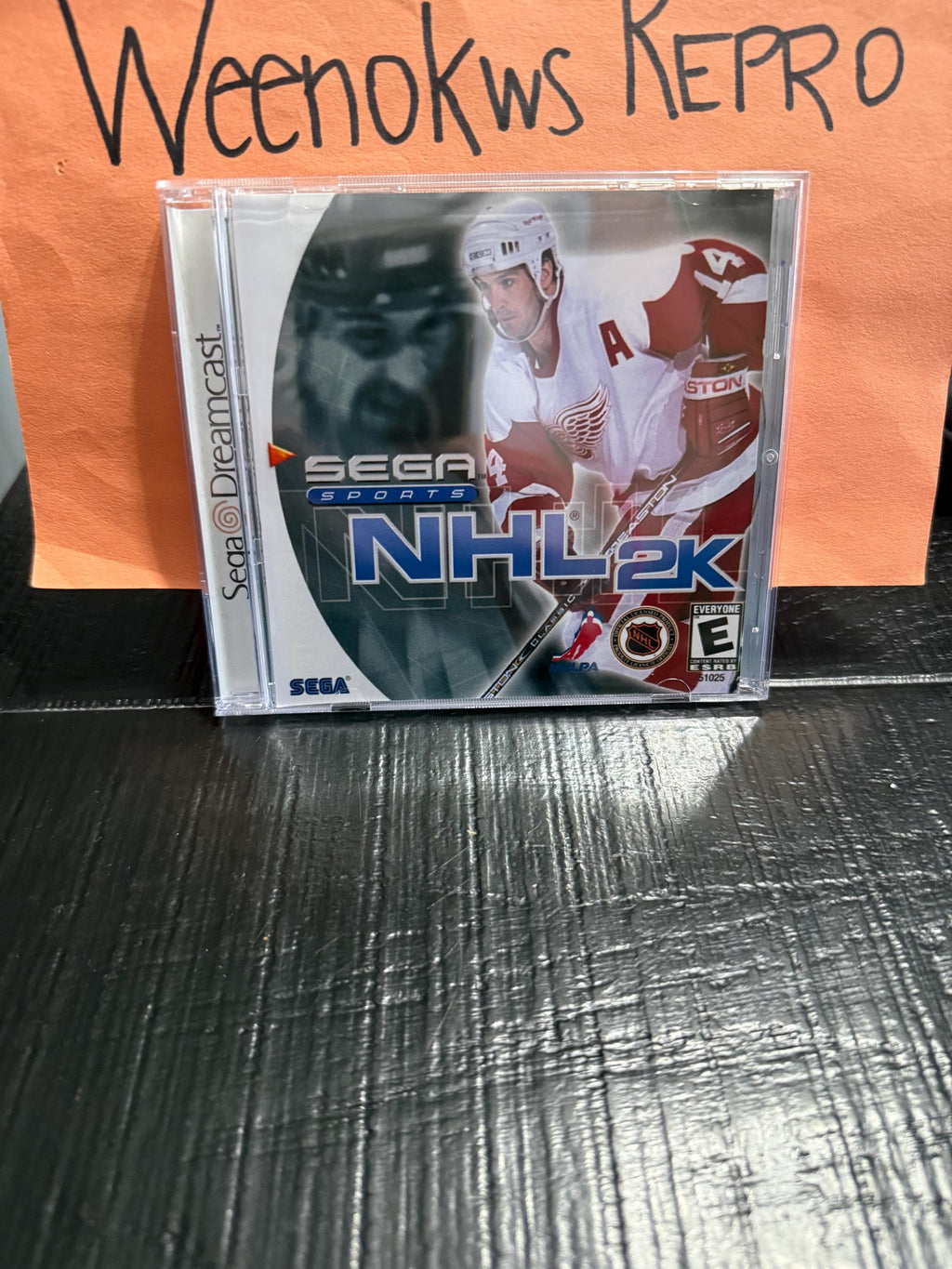 NHL 2K REPRODUCTION CASE No Disc Dreamcast