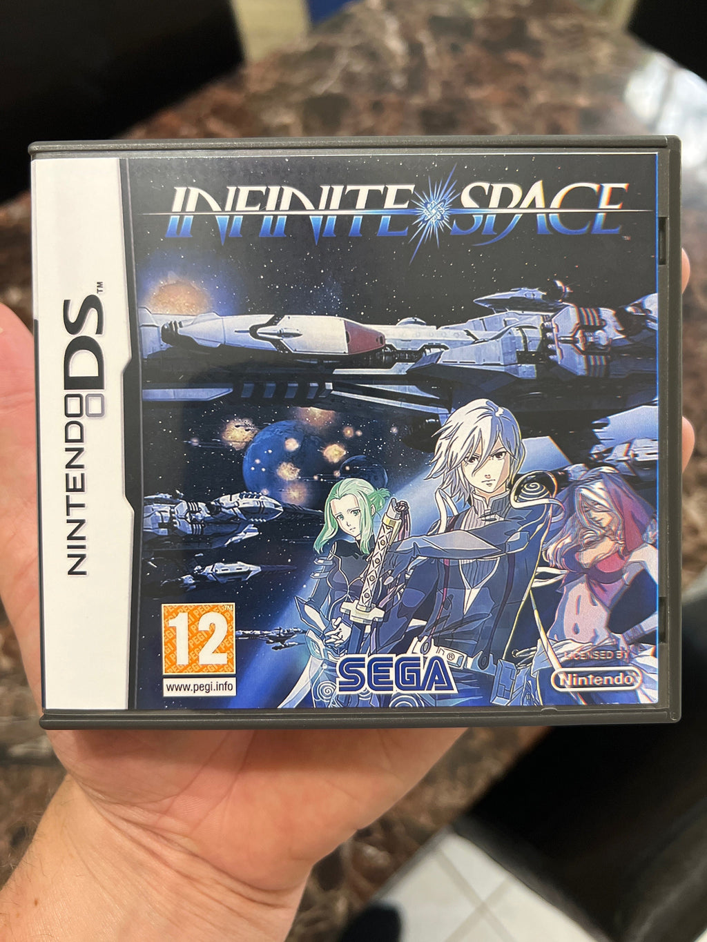 Infinite Space REPLACEMENT CASE No Game! Nintendo DS