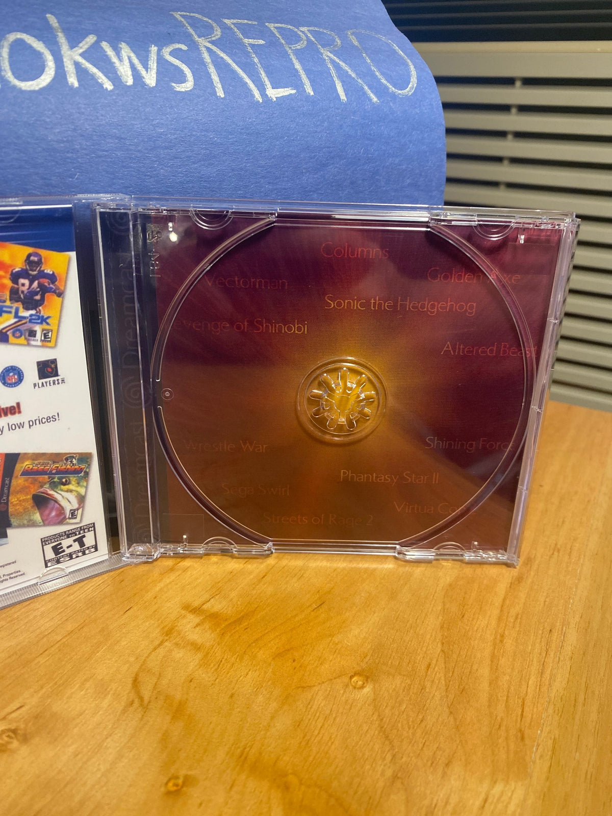 Sega Smash Pack Vol 1 REPRODUCTION CASE No Disc Dreamcast
