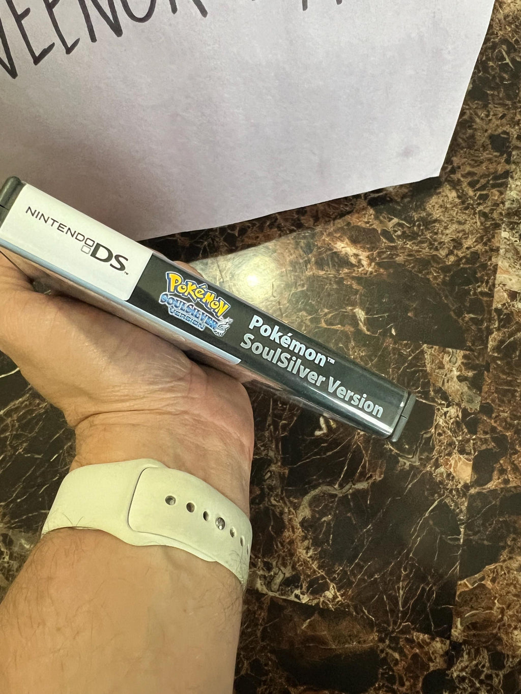 Pokémon Pokemon Soulsilver Version REPLACEMENT CASE No Game! Nintendo DS