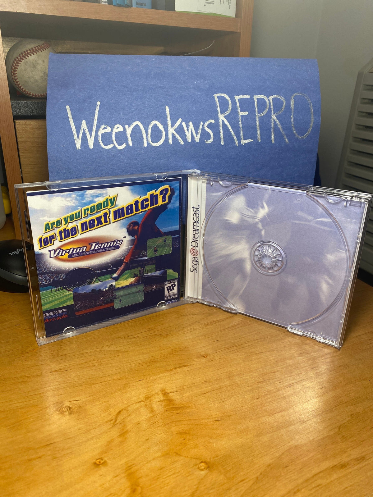 Virtua Striker 2 REPRODUCTION CASE No Disc Dreamcast