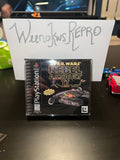 Star Wars Rebel Assault II 2 REPLACEMENT CASE No Disc! Ps1