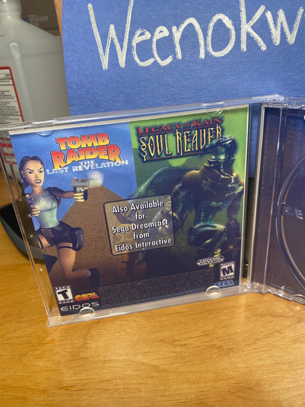 Urban Chaos REPRODUCTION CASE No Disc Dreamcast