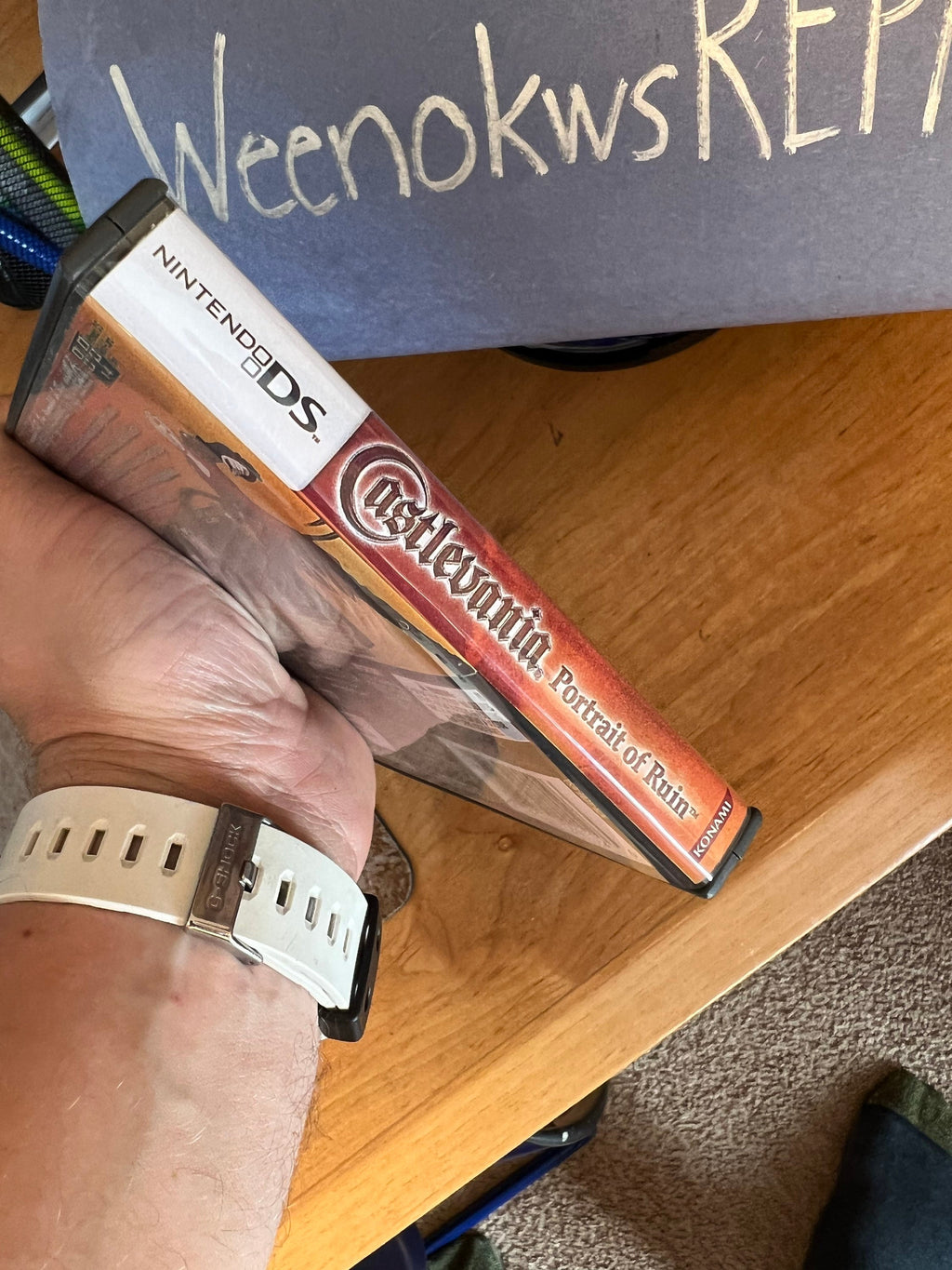 Castlevania Portait of Ruin REPLACEMENT CASE No Game! Nintendo Ds